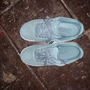 Womens NIKEID Suede Air Force Ones